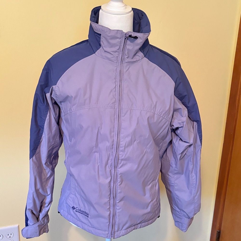 Columbia winter coat purple